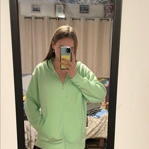 Mint Green Women's Crew Neck Sweater